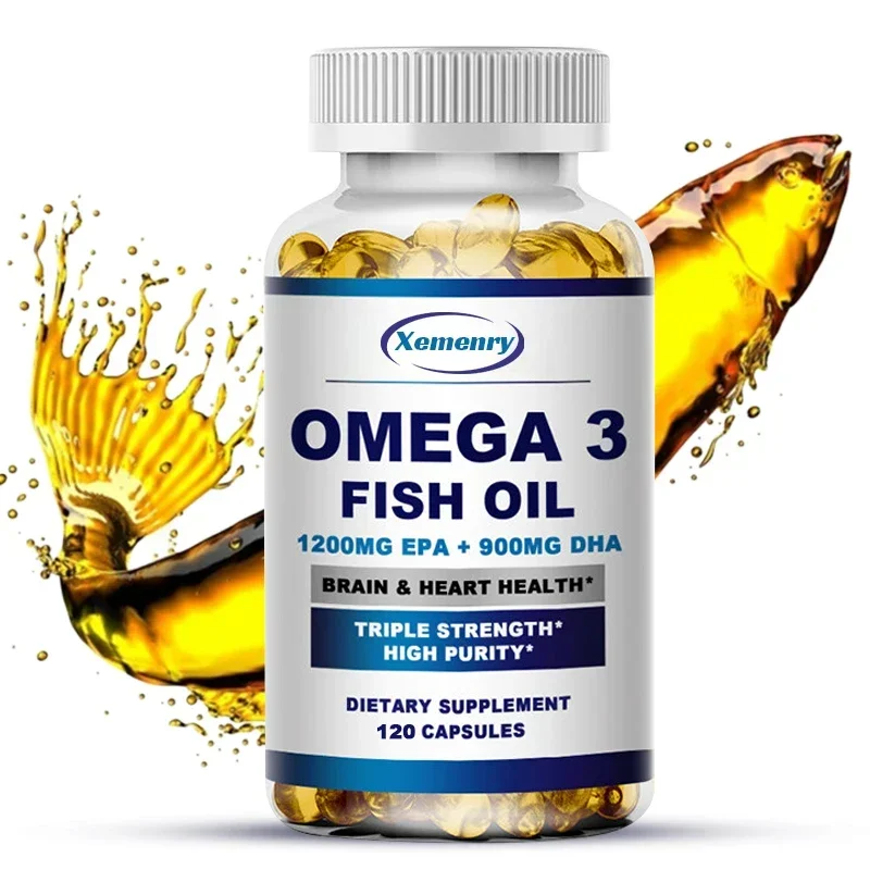 Hair Care Capsule - Omega 3 Fish Oil - wspomaga