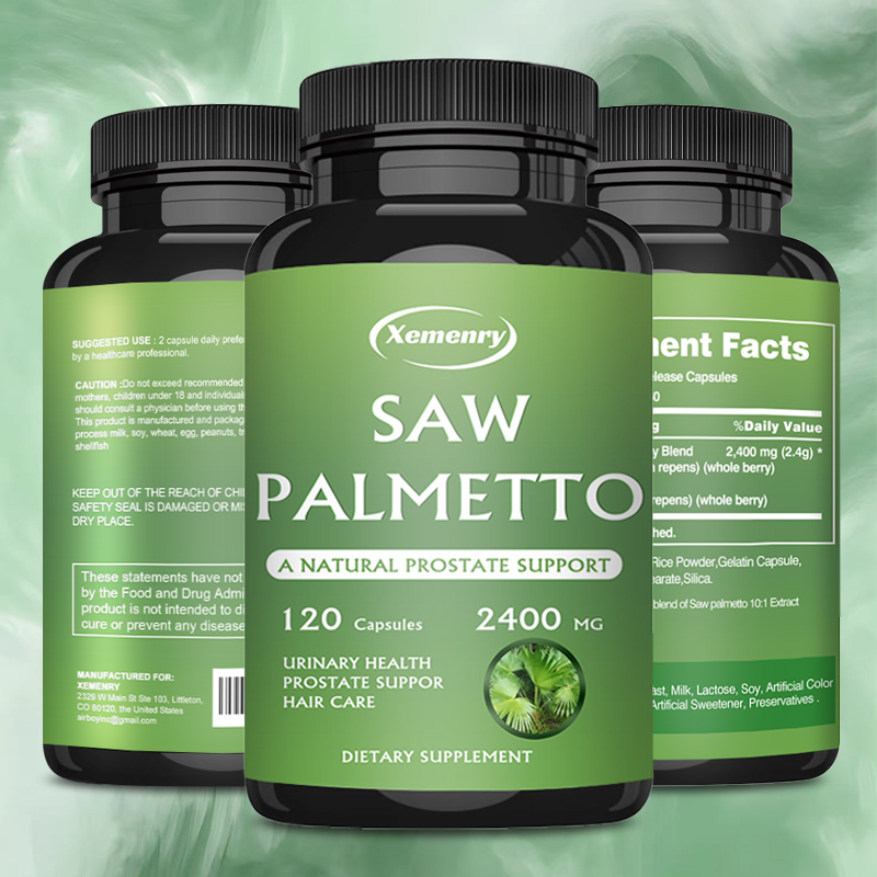 Hair Care Capsule - Kapsułki Saw Palmetto - wsparcie prostaty,