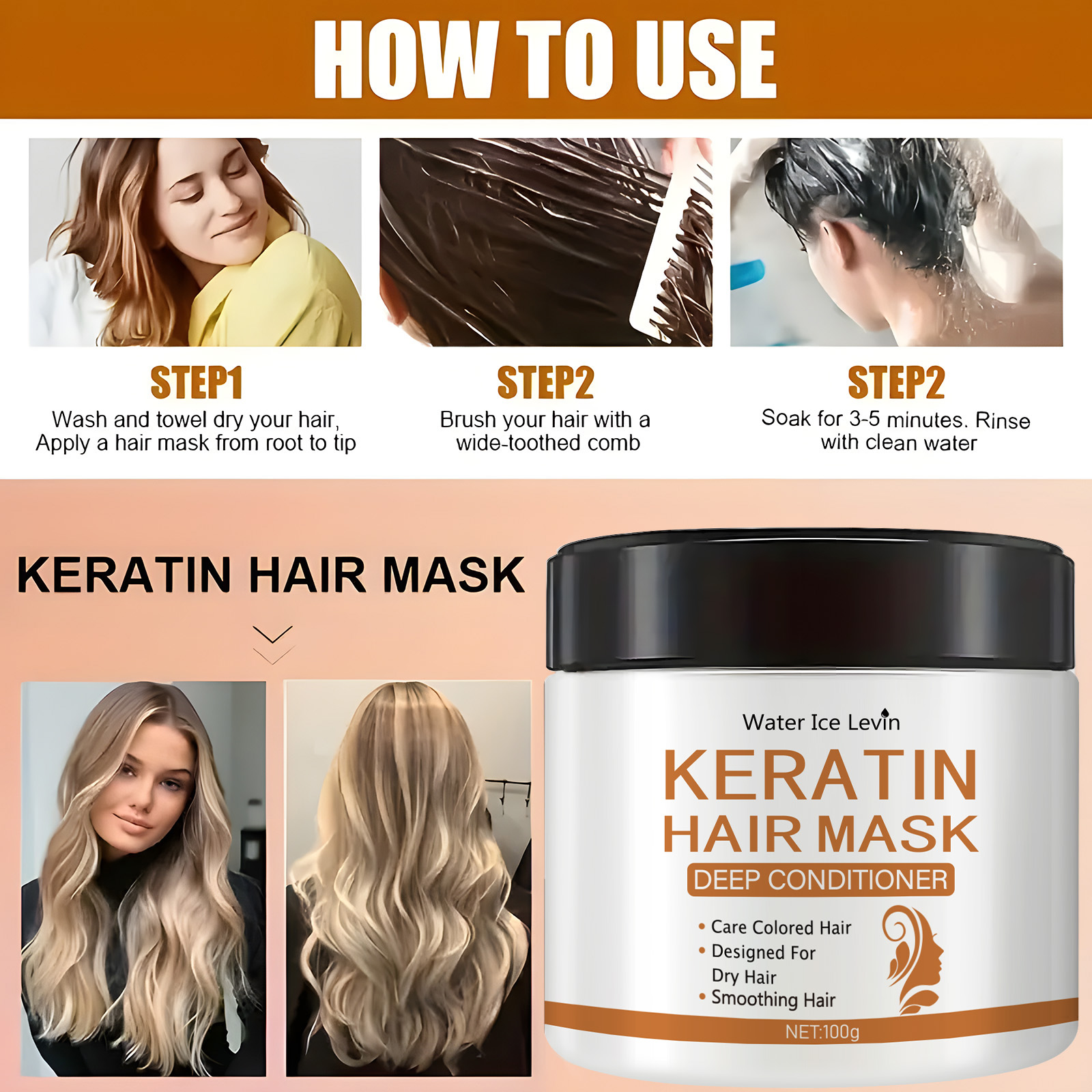 Keratynowa maska do włosów - g – Deep Conditioner Mask recenzja i cena