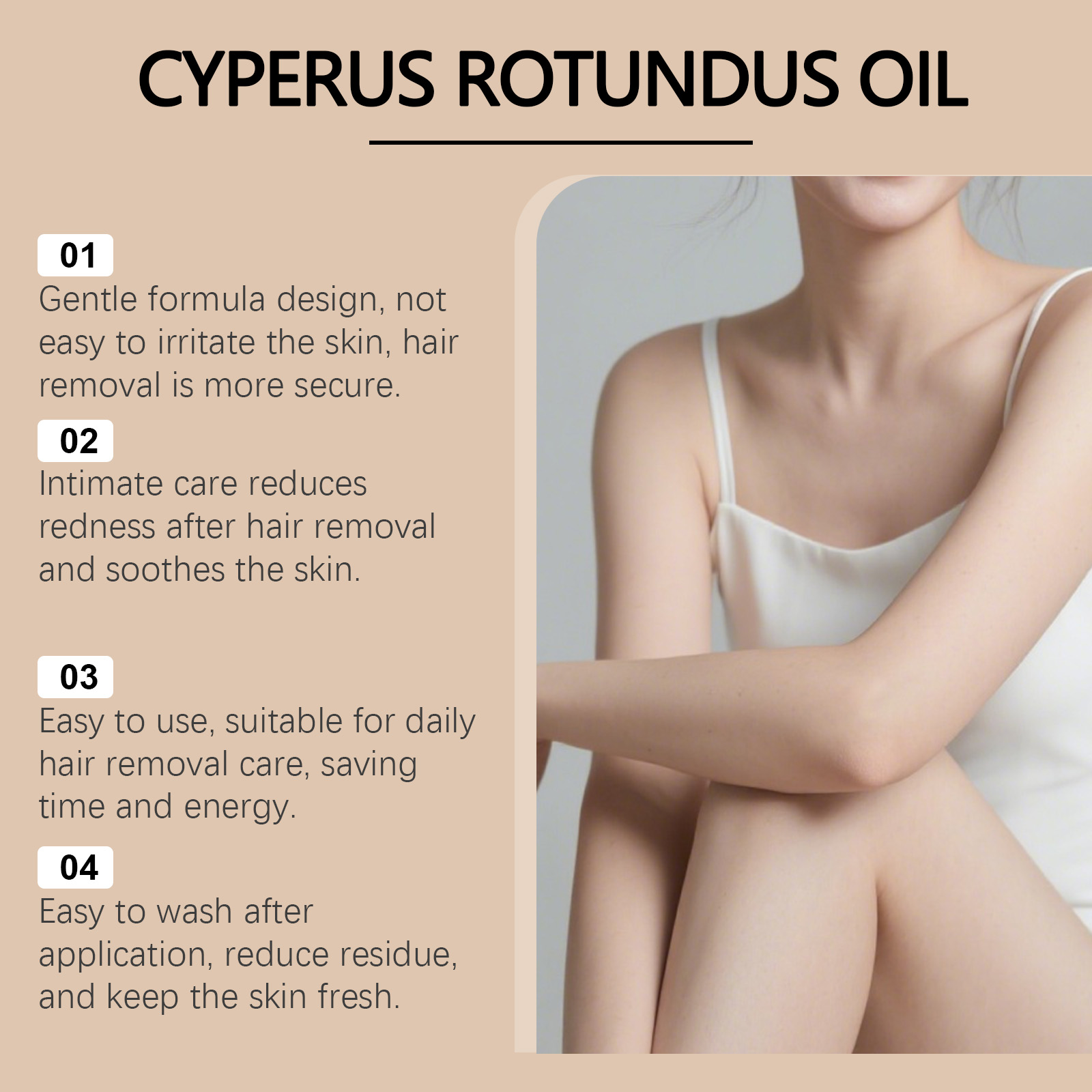 Olej z Cyperus Rotundus do dep – Hair Care Cream recenzja i cena