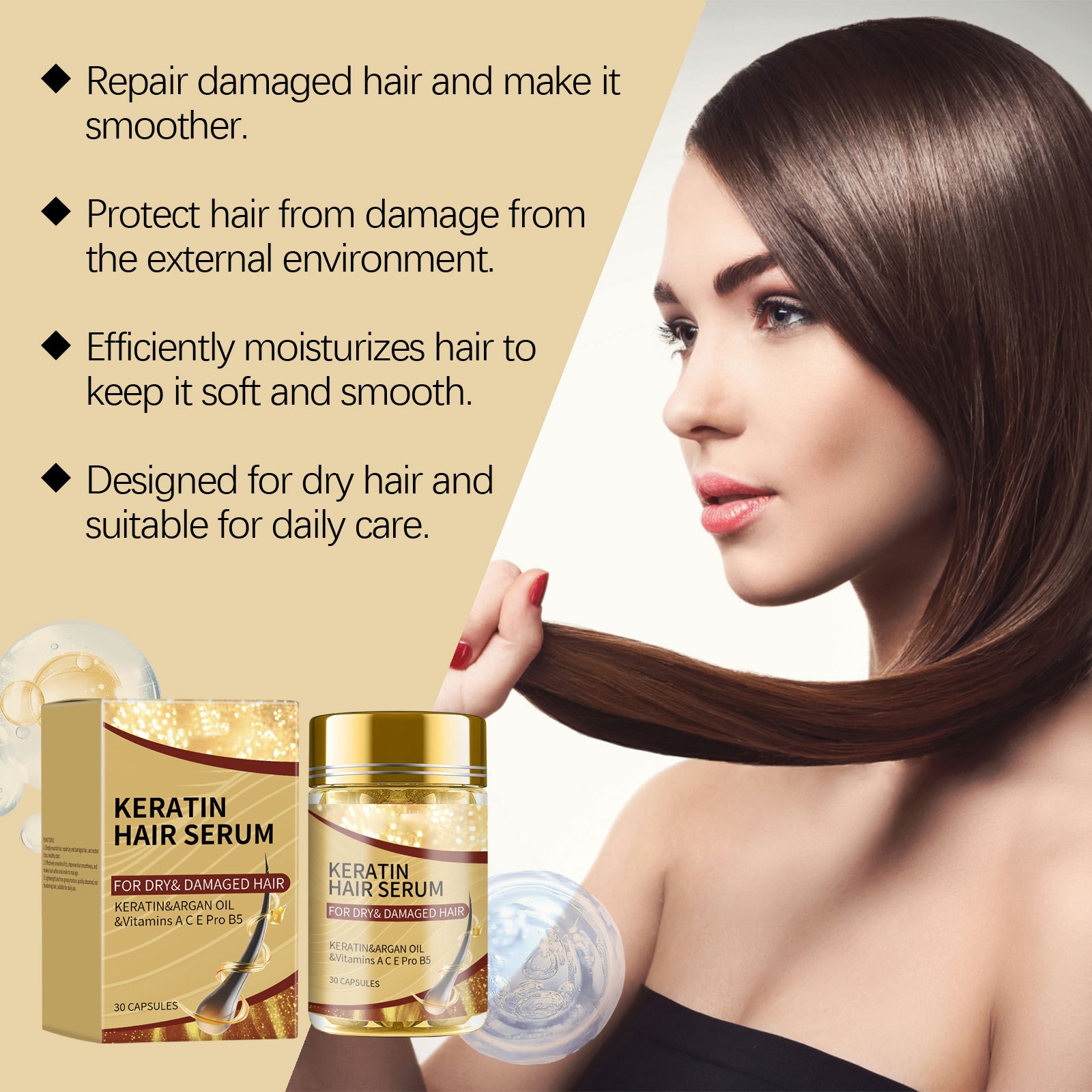 Olejek arganowy kapsułki do pi – House Hair Care recenzja i cena