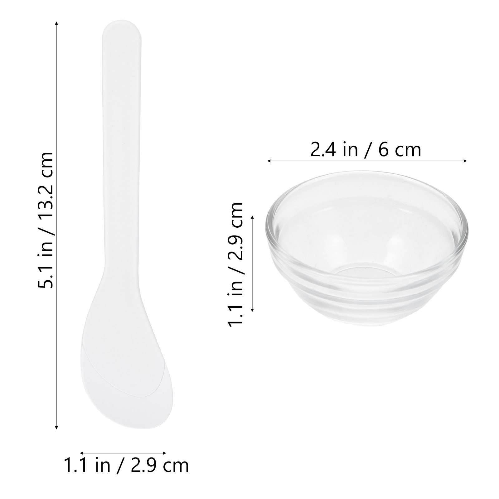1 zestaw szklanych misek do mi – Hair Care Tools recenzja i cena