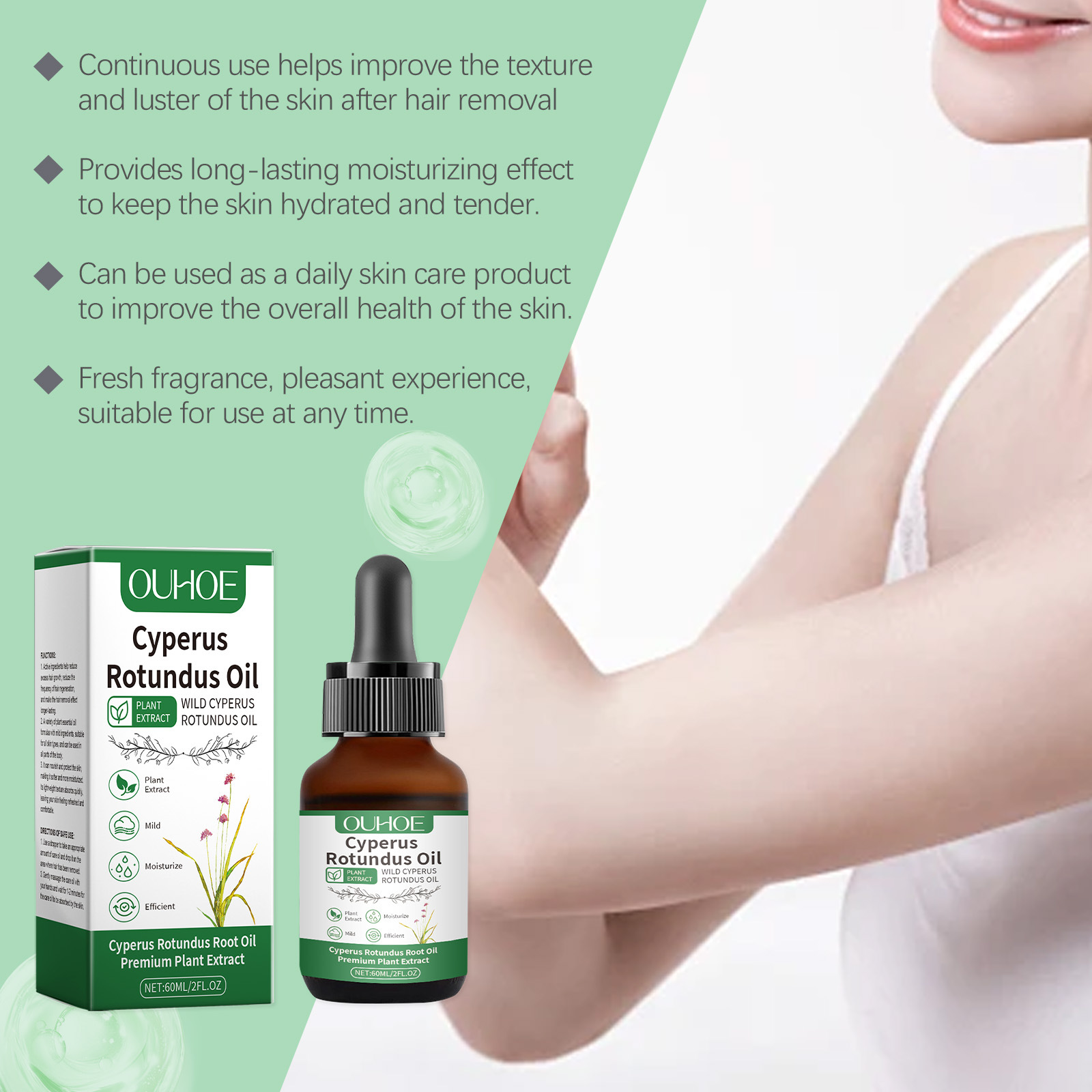Naturalny Olejek z Cyperus Rot – Hair Care Cream recenzja i cena