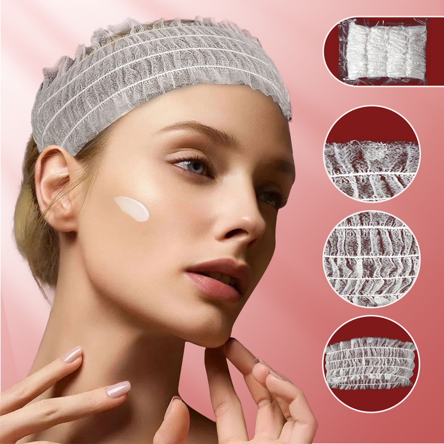 50/20 szt. Jednorazowe opaski  – Hair Care Journey recenzja i cena