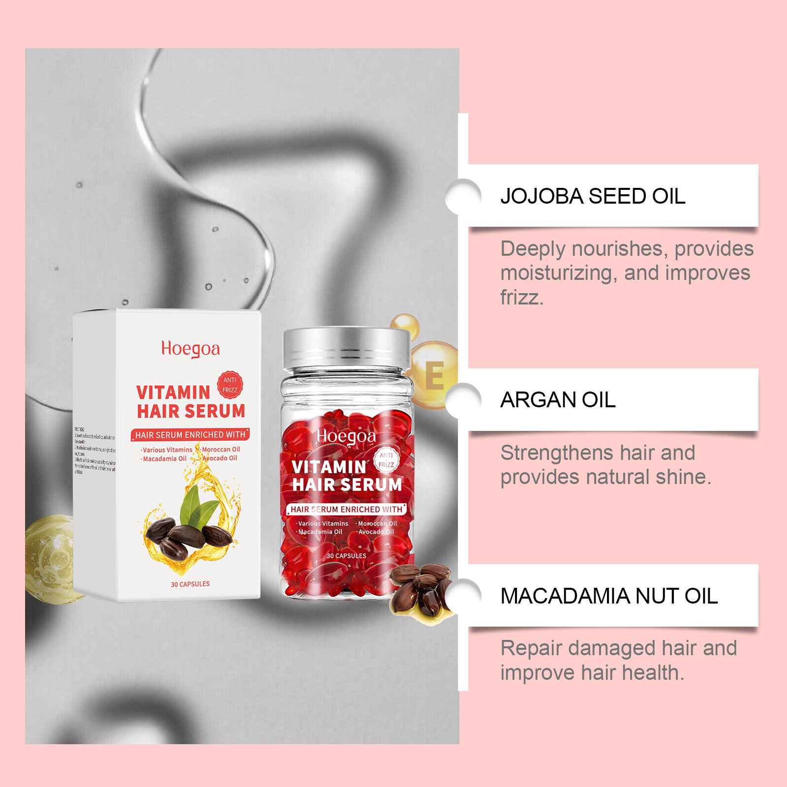Witamina Serum do pielęgnacji  – Hair Care Capsule recenzja i cena