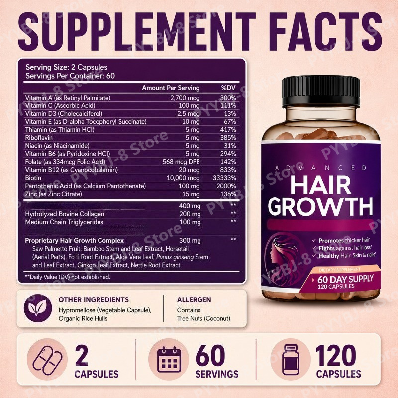 Witaminy do włosów dla kobiet  – Hair Care Capsule recenzja i cena