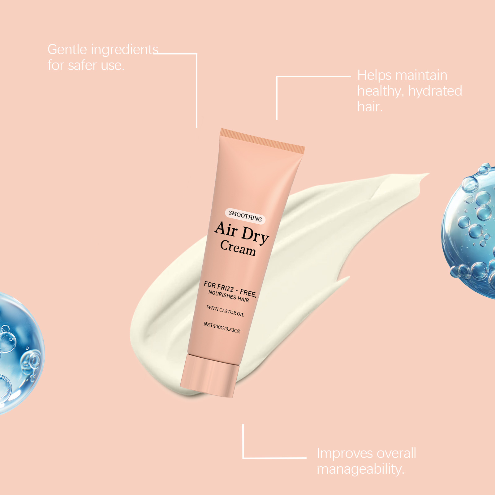 Krem do włosów wygładzający, n – Hair Care Cream recenzja i cena